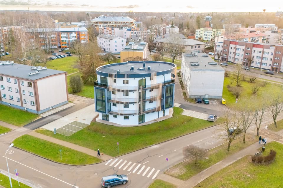 Čakstes 11 mājas fasāde Siguldā